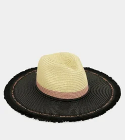 Anekke Contrast Raffia Hat Sale
