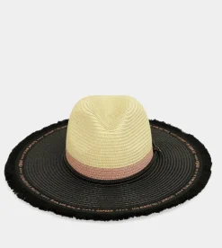 Anekke Contrast Raffia Hat Sale