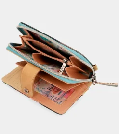 Anekke Coral Black Coin Purse Wallet New