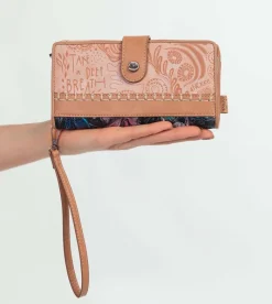 Anekke Coral Black Large Wallet Discount