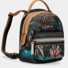 Anekke Coral Black Mini Backpack For Strolling Discount