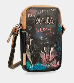 Anekke Coral Black Mini Black Shoulder Bag New
