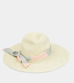 Anekke Ecru Raffia Hat Clearance