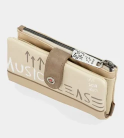 Anekke Energy Beige Large Wallet Fashion