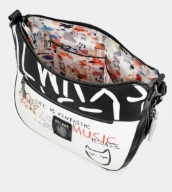 Anekke Energy Large White Crossbody Bag Flash Sale