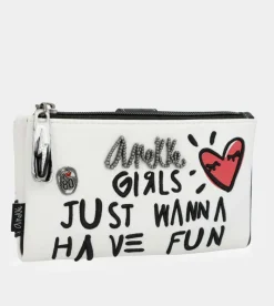 Anekke Energy Large White Wallet Clearance