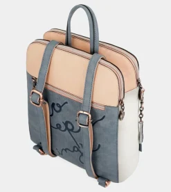 Anekke Fancy Double Compartment Backpack New