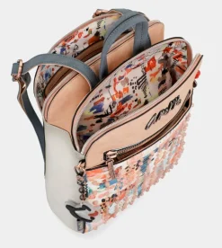Anekke Fancy Double Compartment Backpack New