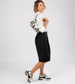 Anekke Fashion Black & White Sneakers Best Sale