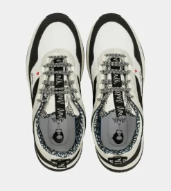 Anekke Fashion Black & White Sneakers Best Sale
