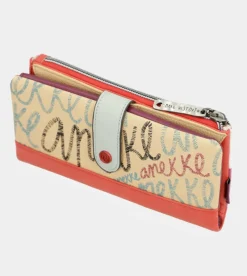 Anekke Fashion Flexible Large Rfid Wallet Clearance