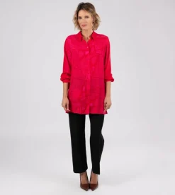 Anekke Fashion Red Shirt Cheap