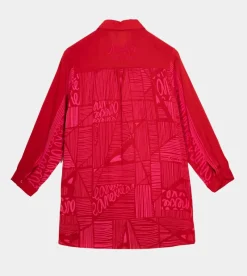 Anekke Fashion Red Shirt Cheap