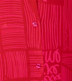 Anekke Fashion Red Shirt Cheap