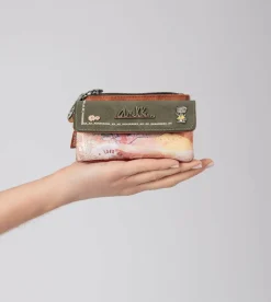Anekke Flowers Coin Purse With Flap Best Sale