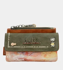 Anekke Flowers Coin Purse With Flap Best Sale