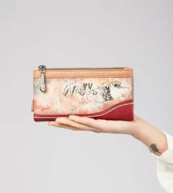 Anekke Flowers Flexible Large Rfid Wallet Discount