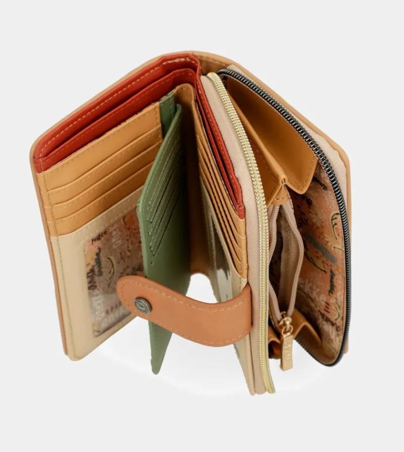 Anekke Flowers Medium Rfid Wallet Best