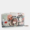 Anekke Fun & Music Large Printed Wallet Online