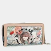 Anekke Fun & Music Large Printed Wallet Hot