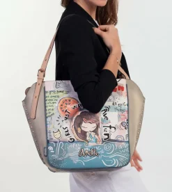 Anekke Fun & Music Oval Shopper Bag Discount