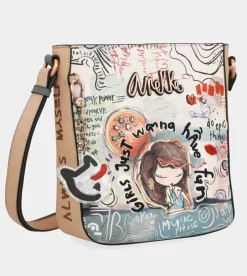 Anekke Fun & Music Printed Shoulder Bag Outlet