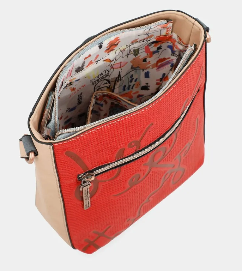 Anekke Fun & Music Printed Shoulder Bag Outlet