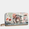 Anekke Fun & Music Zippered Wallet Fashion