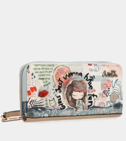 Anekke Fun & Music Zippered Wallet Fashion