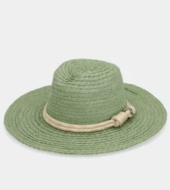 Anekke Green Raffia Hat Sale