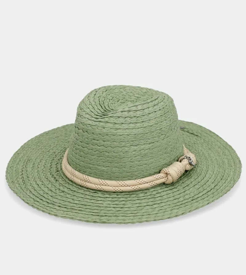 Anekke Green Raffia Hat Sale