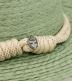 Anekke Green Raffia Hat Sale