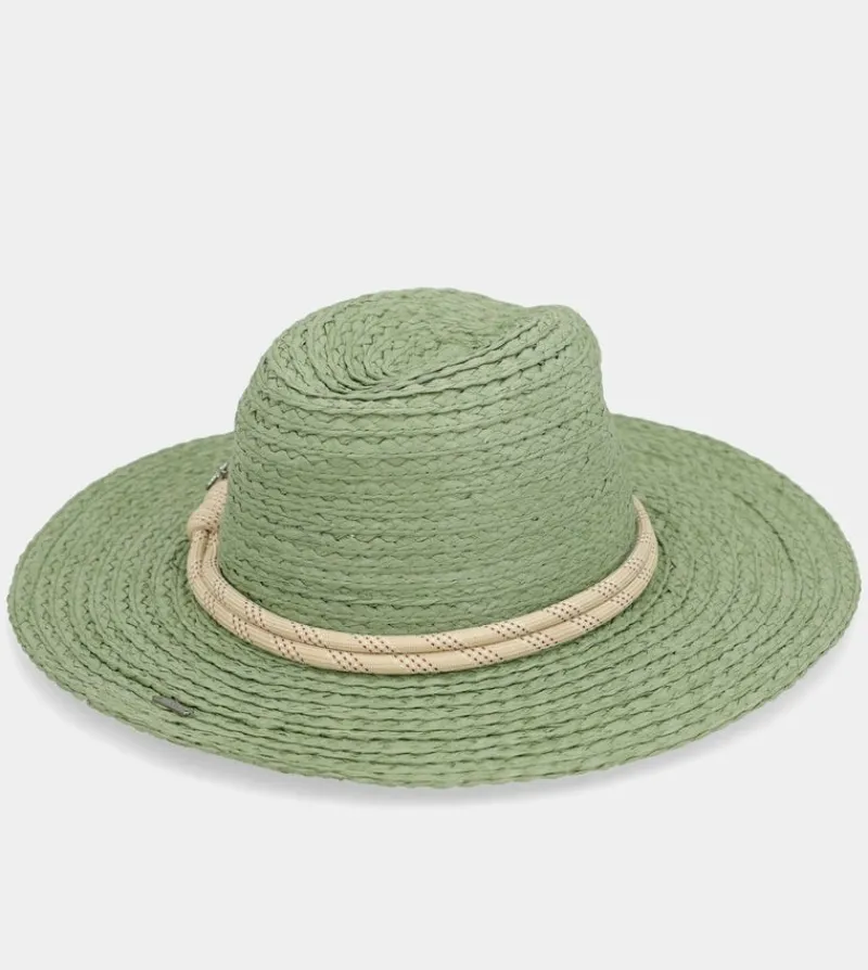 Anekke Green Raffia Hat Sale