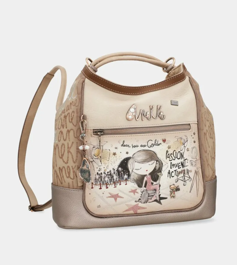 Anekke Hollywood Bag Convertible Into Backpack Clearance