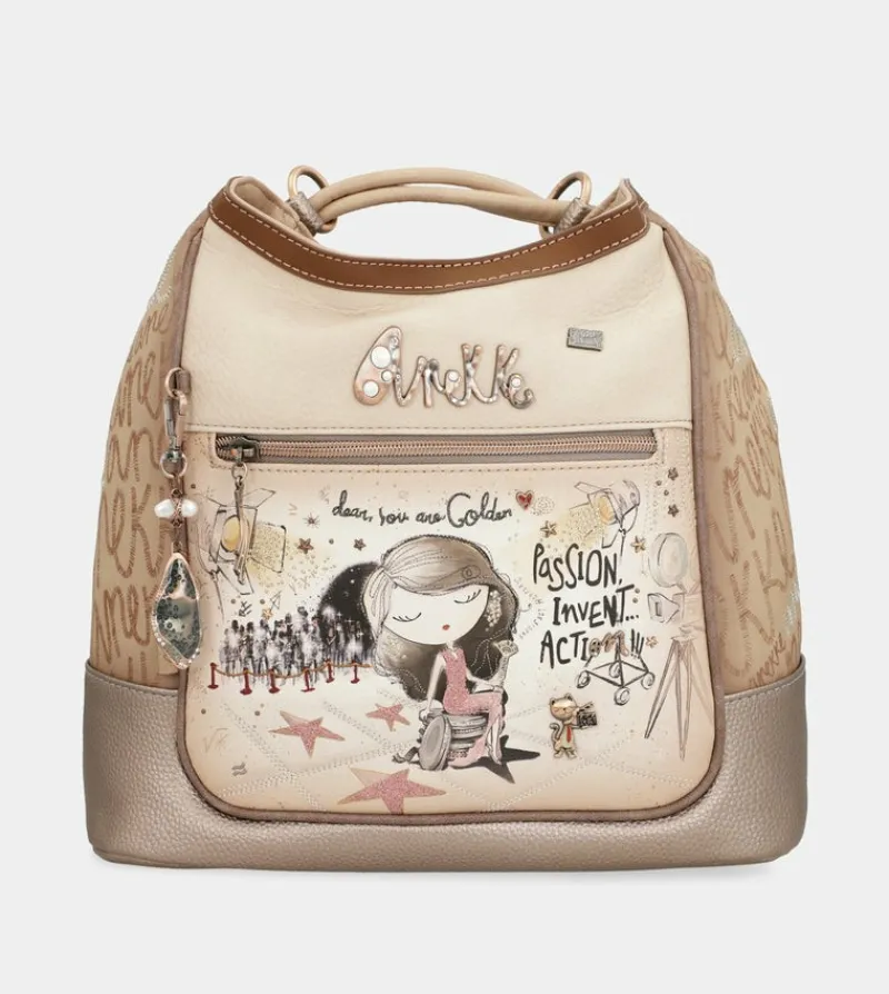 Anekke Hollywood Bag Convertible Into Backpack Clearance
