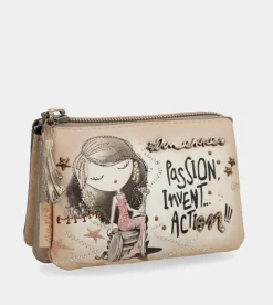 Anekke Hollywood 3-Compartment Coin Purse Cheap