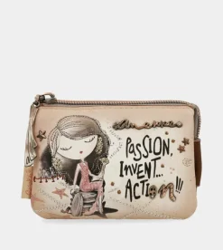 Anekke Hollywood 3-Compartment Coin Purse Cheap