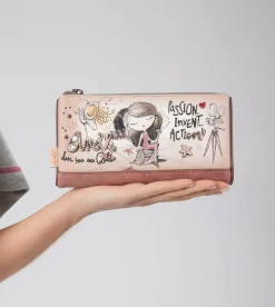 Anekke Hollywood Flexible Large Rfid Wallet Cheap