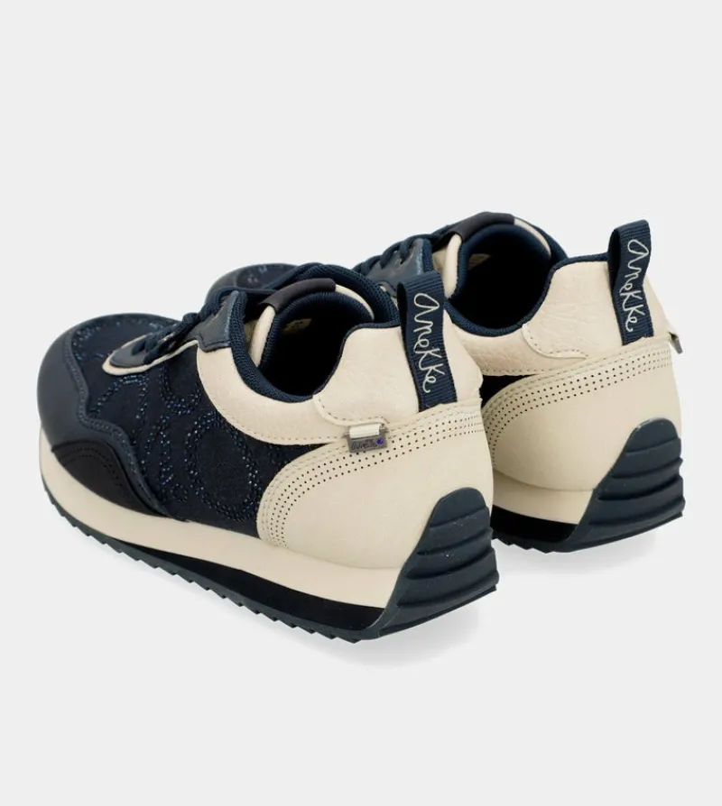 Anekke Hollywood Navy Blue Sneakers New