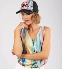Anekke Hollywood Printed Cap Cheap
