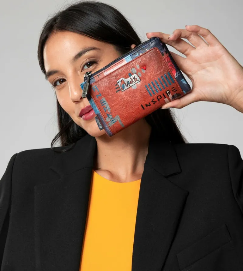 Anekke Kyomu Medium Flexible Rfid Wallet Clearance