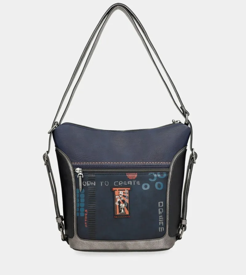 Anekke Kyomu Shoulder Bag Convertible Into A Kyomu Backpack Best