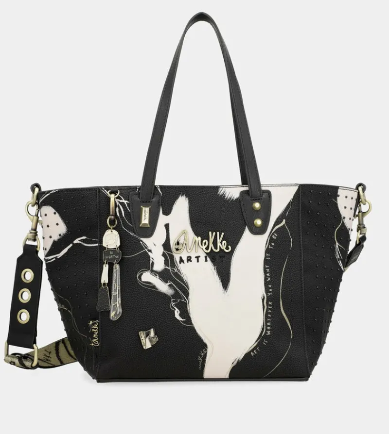 Anekke Large Black Shopper Nature Shodo Outlet