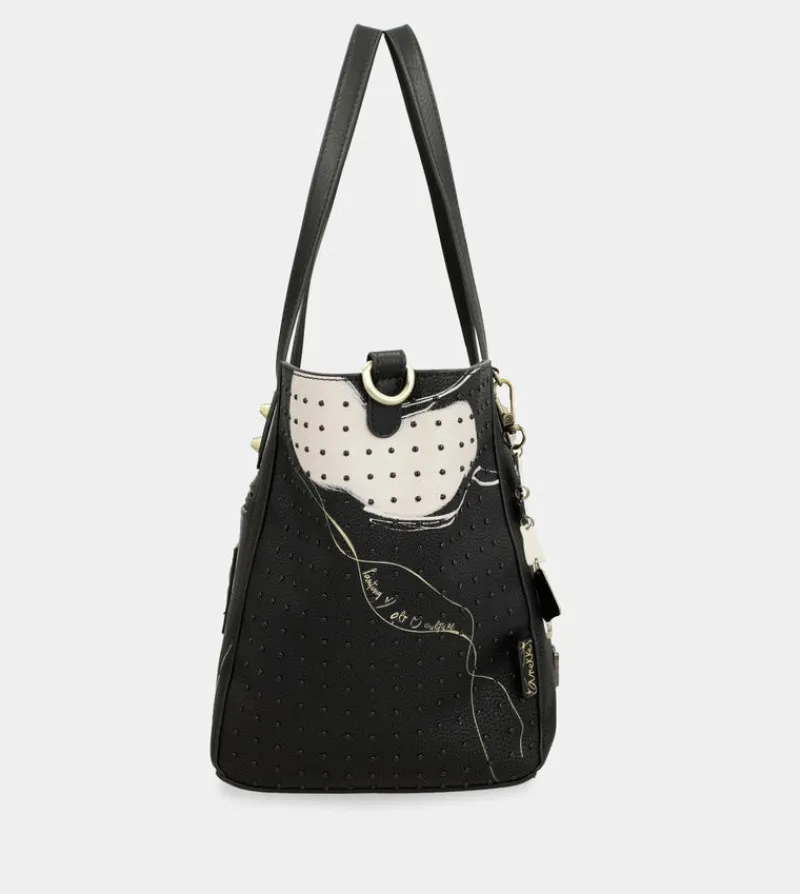 Anekke Large Black Shopper Nature Shodo Outlet