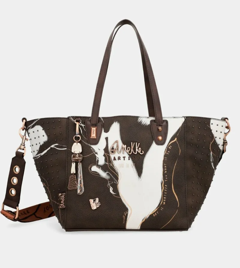 Anekke Large Brown Shopper Nature Shodo Hot