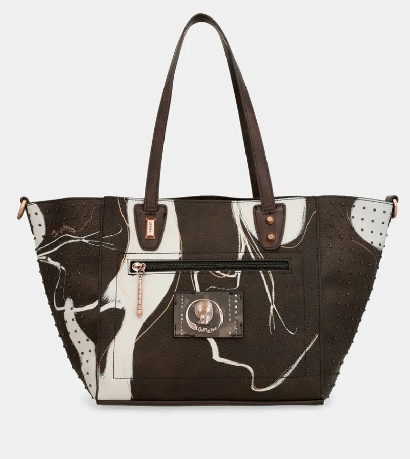 Anekke Large Brown Shopper Nature Shodo Hot