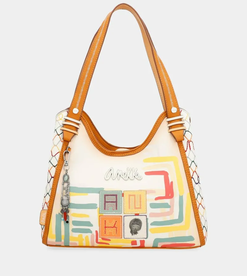 Anekke Magic Souls 2 Handle Crossbody Bag Cheap