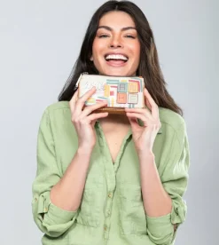 Anekke Magic Souls Large Flexible Rfid Wallet Clearance