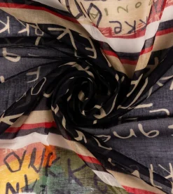 Anekke Magic Souls Navy Print Scarf Discount