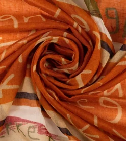 Anekke Magic Souls Ochre Print Scarf Best